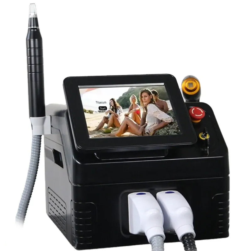 2in1 808nm Hair Removal Diode Laser Picosecond Tattoo Removal Skin Rejuvenation Machine