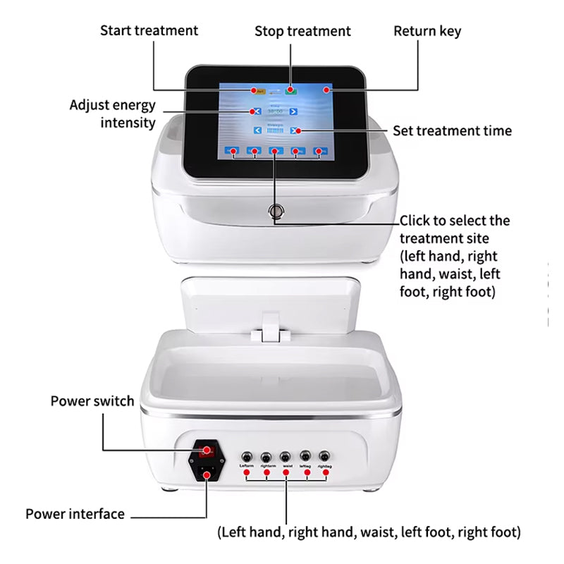 5D Maxlipo Red Light Therapy Machine for Fat Reduction Skin Tightening Body Sculpting Wrinkle Removal