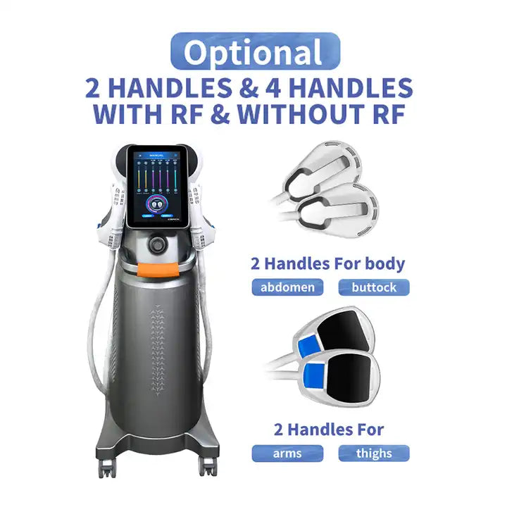RF Fat Reduce Slimming Build Muscle Machine Stimulator Body Sculpting Contouring