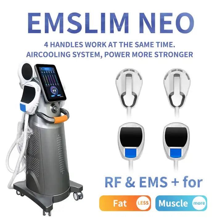 RF Fat Reduce Slimming Build Muscle Machine Stimulator Body Sculpting Contouring