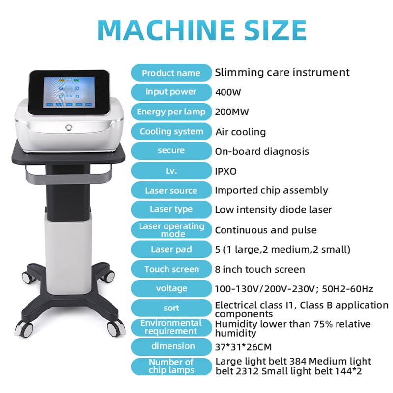 5D Maxlipo Red Light Therapy Machine for Fat Reduction Skin Tightening Body Sculpting Wrinkle Removal