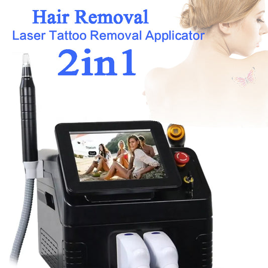 2in1 808nm Hair Removal Diode Laser Picosecond Tattoo Removal Skin Rejuvenation Machine